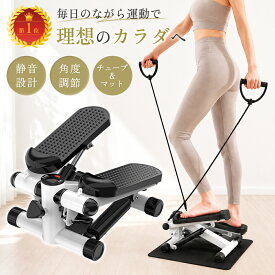 ステッパー 静音 有酸素運動 ハンドル付き ステップマシン フィットネス ダイエット器具 ウォーキングマシン 3D健康ステッパー ひねり運動 踏み台昇降 室内エクササイズ ステップ台 ステップ 運動 室内 足踏み
