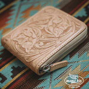 送料無料/二つ折り財布/サドルレザー使用!ライダースウォレット/バイカーズウォレット/レザーウォレット/メンズ財布/ヌメ革/ハンドメイド/カービング/牛革/クラフト/送料込み/プレゼント/