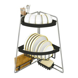 ママ倉 水切りラック 食器 シンク上水切りラック スリム 幅30 キッチン 食器乾燥 収納 三角 一人暮らし ステンレス 台所 洗い物 食器置