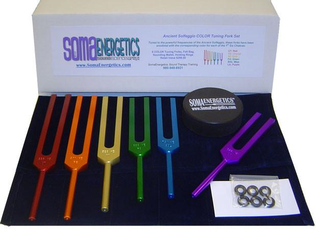 楽天市場】ソルフェジオ 音叉 Solfeggio Etheric Color Tuning Forks カラーチューナー６本セット  ソーマエナジェティクス SomaEnergetics社 正規品 : ママルル