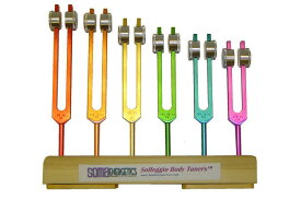 ソルフェジオ 音叉 Solfeggio Inspired カラー ボディ チューナー Body Tuners SomaEnergetics社 正規品