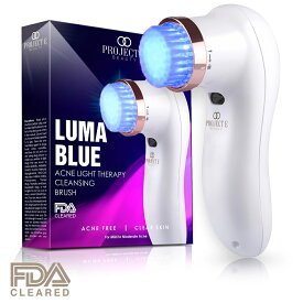 [Project E Beauty] Luma Blue ルマブルー にきび光線療法ピンプルクレンジングブラシ415nm プロジェクト E ビューティ正規代理店 3か月保証 日本語商品ガイド付
