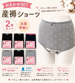 ★大特価★ 産褥ショーツ 2枚 送料無料 さんじょくショーツ 産じょくショーツ 出産 出産準備 マタニティー