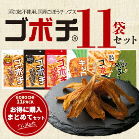 野菜チップス ゴボチ ごぼち ゴボウチップス 11袋セット お得 詰め合わせ ごぼち ごぼう チップス スナック ママンマルシェ デイリーマーム GOBOCHI 無添加 ヘルシー お菓子 農林水産大臣賞 宮崎 おつまみ おやつ