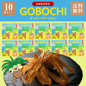 野菜チップス ゴボチ ナッシーバージョン プレゼント 宮崎県×ポケモン ごぼち GOBOCHI プレーン醤油味 10セット ごぼうチップス スナック おつまみ おやつ お菓子 ゴボウチップス 野菜あられ本舗 手土産 プチ