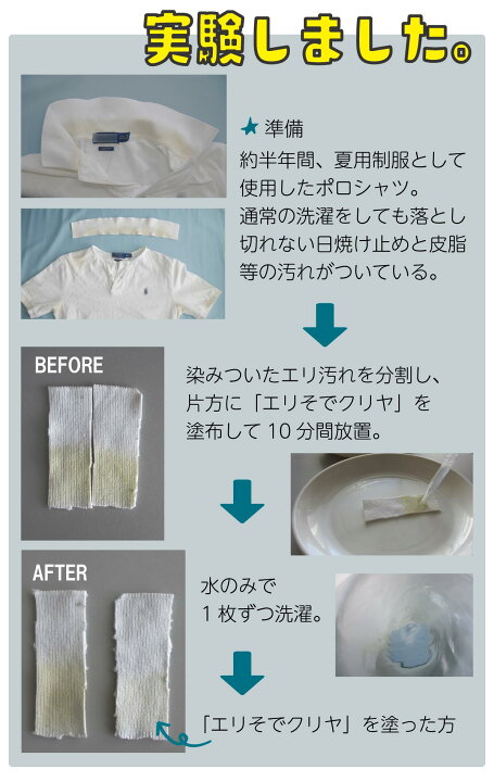 楽天市場】【 襟 や 袖 の 汚れ を 塗るだけ 簡単 洗濯補助洗剤 