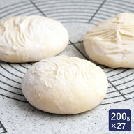 ISM(イズム) ナポリタイプピザ生地200 200g×27 冷凍パン生地 冷凍ピザ生地 発酵不要 業務用 1ケース_