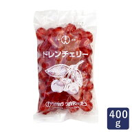 ワカヤマショクヒン ドレンチェリー赤 400g 蜜漬け桜桃_