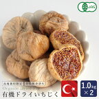 【2023年度産新物】【送料無料】 有機JAS トルコ産 有機ドライいちじく（白フィグ) 1kg×2（2kg）_【高地栽培品 大粒 全粒検査済 有機イチジク オーガニックドライフルーツ 砂糖不使用】 パン作り お菓子作り 料理 手作り 春 新生活