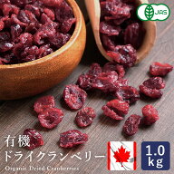 ママパン 有機ドライクランベリー カナダ産 1kg 有機JAS ドライフルーツ オーガニック_