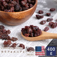 ママパン サンバレー カリフォルニアレーズン 400g トンプソンシードレス種 オイルコーティングなし ノン…