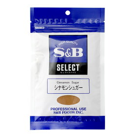 SB シナモンシュガー 100g 【エスビー SB S&B チャック袋 袋 シナモン】_ パン作り お菓子作り 料理 手作り 春 新生活