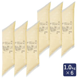 ソントン おいしい生乳カスタード 1kg×6(6kg) まとめ買い クリーム フラワーペースト カスタードクリーム_
