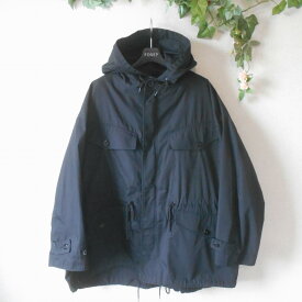 【中古】アーミーツイル ARMY TWILL ジャケット コート マウンテンパーカー Free 黒 男女兼用