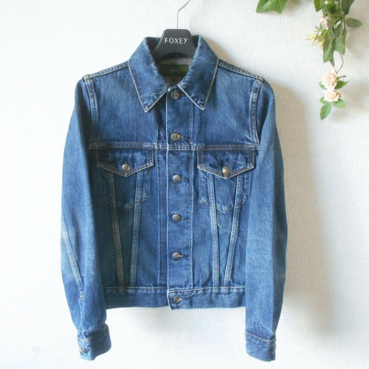 楽天市場】【中古】グリーン GREEN 現 HYKE ハイク デニム ジャケット 