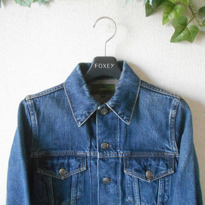 楽天市場】【中古】グリーン GREEN 現 HYKE ハイク デニム ジャケット 