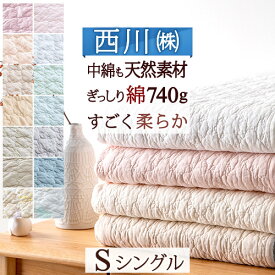 全品P5＆クーポン★マラソン[3日0時～24H] 送料無料 敷きパッド シングル 夏 綿100 水洗いキルト 西川 西川リビング 西川産業 東京西川 敷きパッド 汗 平織 綿100% 天然素材 夏用 暑さ対策 コットンが大人気 ひんやり マット ウォッシャブル イブル