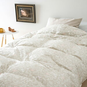 冬早得★最大10%OFFクーポン 羽毛布団 マザーグース ダブル 【西川掛布団カバー特典付】グース ダブルサイズ 増量1.8kg DP430 2層式 二層 ハンガリー産マザーグースダウン93% 日本製 側生地 綿