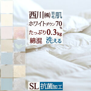 東京西川 洗える羽毛肌掛け布団 西川 掛け布団 通販 価格比較 価格 Com