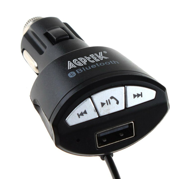 Bluetooth搭載USBカーチャージャー*-USB車載充電器-USB充電コネクタ搭載 3.5mmのAUXステレオオーディオレシーバ MAMBATE