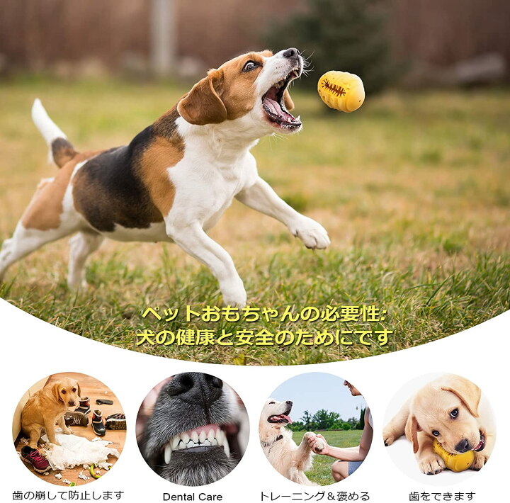 楽天市場 Mypin 噛むおもちゃ 犬用 犬おもちゃ 玩具ボール ラバー製 知育玩具 餌入れ おやつボール 運動不足 やストレス解消 レーニング 犬遊び用 柔らかい ハニカム 歯清潔 ハニーコーム型 Mambate