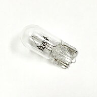 ウェッジランプ T10WB 12V 5W クリアー 1個単位販売ページ【返品交換不可】白熱電球 パイロットランプ 確…