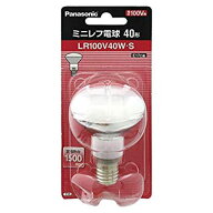 Panasonic(パナソニック) ミニレフ電球 LR100V40W・S E17口金【返品交換不可】