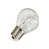 ミニランプ S35 E17 100V 25W クリア【返品交換不可】白熱灯 電球 口金 透明 / ダウンライト・ポーチライ…