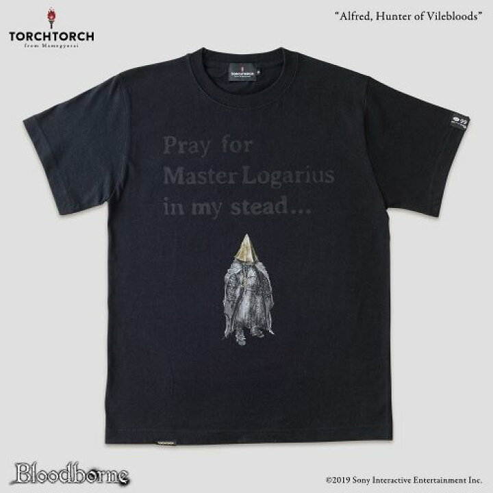 楽天市場 在庫品 Torch Torch Bloodborne Torch Torch Tシャツコレクション 血族狩りアルフレート ブラック Sサイズ 豆魚雷 ホビー専門店