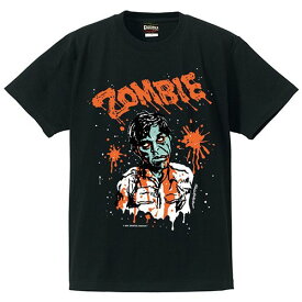 【在庫品】【Erostika（エロスティカ）】 【豆魚雷 ホラーコレクション】エロスティカ/ FLY BOY ZOMBIE Tシャツ ブラック サイズL Rockin'Jelly Bean ロッキンジェリービーン