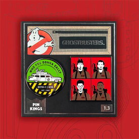 【在庫品】【ナムスカル】 Pin Kings/ ゴーストバスターズ: WHO YOU GONNA CALL？ & ゴーストバスターズ ピンズセット