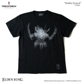 【在庫品】【TORCH TORCH】 ELDEN RING × TORCH TORCH/ ラダーン祭りのTシャツ ブラック L