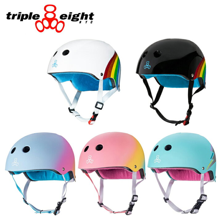 楽天市場】triple eight(トリプルエイト) キッズ ヘルメット CERTIFIED 