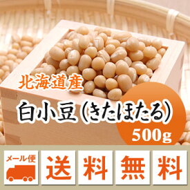 小豆　白小豆　きたほたる 北海道産 500g 【令和4年産】メール便送料無料 お届けに3日～7日かかります