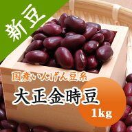 大正金時 金時豆 北海道産 1kg【令和8年産】