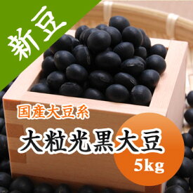 黒豆 大粒光黒大豆 北海道産 5kg【令和5年産】 大容量！！