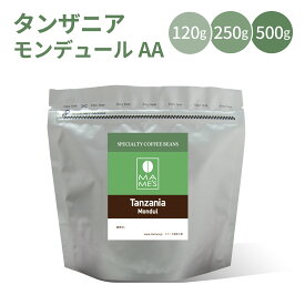 コーヒー豆 キリマンジャロ タンザニア スペシャルティコーヒー 120g / 250g / 500g モンデュールAA キリマン マメーズ焙煎工房 焙煎したて 煎りたて 新鮮 自家焙煎 コーヒー 豆のまま 粉 スペシャルティ スペシャリティ シングルオリジン