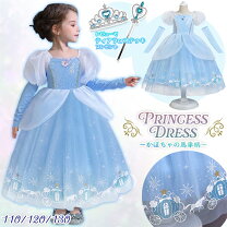 楽天市場】シンデレラ ドレス キッズ 長袖の通販