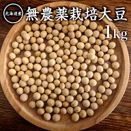 【宅急便】 無農薬大豆 「1kg」 北海道産北海道大豆 とよまさり 農薬・化学肥料不使用 有機JAS認証の大豆…