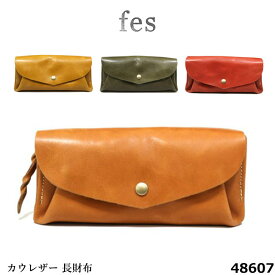 送料無料 本革 財布 Fes/フェス　48607 カウレザー　長財布