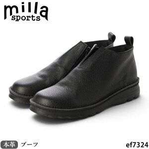 2026�H�~�V��INEW�y11/1�܂ŁI15��OFF�N�[�|���Ώۏ��i�z�u��C�𗚂������o�v Milla Sports �~���X�|�[�c�{�v ���{�� �C �u�[�c EF7324 ASW�\�[�� 4E V�J�b�g �T�C�h�t�@�X�i�[ �V���[�g�u�[�c �O����