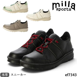 2026�H�~�V��INEW�y11/1�܂ŁI15��OFF�N�[�|���Ώۏ��i�z�u��C�𗚂������o�v Milla Sports �~���X�|�[�c�{�v ���{�� �C �X�j�[�J�[ EF7343 4E ASW�\�[�� �y�ʃ\�[�� �O������ �b���E���L �h�� �h�L 