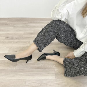 ���r�p���v�X�@�����ɂ��Ȃ��i�Ȃ�ɂ����j5.0cm�q�[���@���{���@���f�B�[�X�@22.5cm�`25.0cm�@�X�`�[���@�u���b�N�@���@black�@�|�C���e�b�h�g�D���[�t�@�[�X�^�C���p���v�X�i5725�j��2025AW��