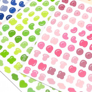 ステッカー シール アルファベット 1袋2枚入り 8種類