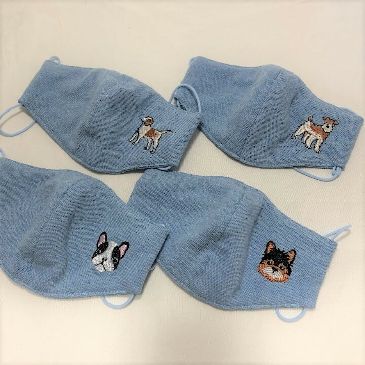 楽天市場】在庫処分！犬の刺しゅう【サンプル販売】ハンドメイド 犬の 