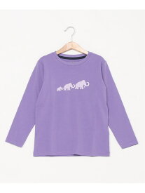 MAMMUT/(K)【公式】マムート コア ロングスリーブ キッズ ロゴ MAMMUT マムート トップス カットソー・Tシャツ グリーン パープル【送料無料】[Rakuten Fashion]