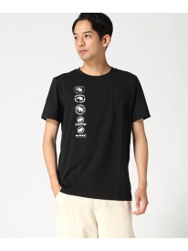 MAMMUT/(U)【公式】QD ロゴ ヒストリー P2 プリント Tシャツ アジアンフィット MAMMUT マムート トップス カットソー・Tシャツ ホワイト ブラック【送料無料】[Rakuten Fashion]