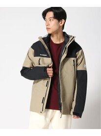 MAMMUT/(M)【公式】マサオ 3 in 1 ハードシェル フーデッド ジャケット アジアンフィット MAMMUT マムート ジャケット・アウター マウンテンパーカー ベージュ ブラック【送料無料】[Rakuten Fashion]