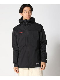 MAMMUT/(M)アルティメイト 8 ソフトシェル フーデッド ジャケット アジアンフィット クラシック MAMMUT マムート ジャケット・アウター マウンテンパーカー ブラック【送料無料】[Rakuten Fashion]