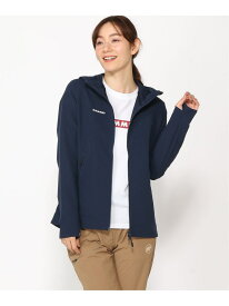 【SALE／30%OFF】MAMMUT/(W)【公式】マクン 2.0 ソフトシェル フーデッド ジャケット アジアンフィット MAMMUT マムート ジャケット・アウター その他のジャケット・アウター ブラック ネイビー【RBA_E】【送料無料】[Rakuten Fashion]
